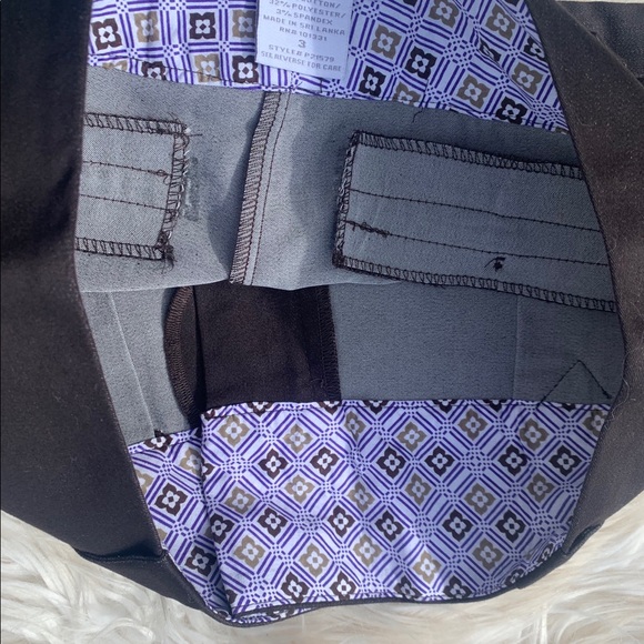 Dark Brown Career Sexy Cuffed Shorts - Picture 8 of 9